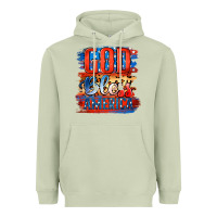 Matcha God Bless America Heavyweight Hoodie - Jasminsmagicworld