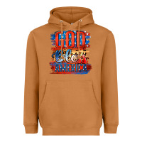 Meerkat God Bless America Heavyweight Hoodie - Jasminsmagicworld
