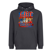 Smoke God Bless America Heavyweight Hoodie - Jasminsmagicworld