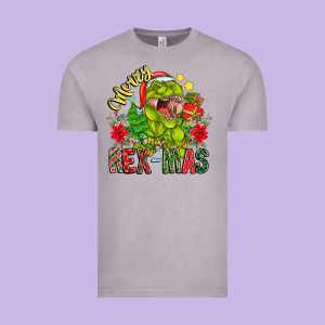 Merry Rexmas Vintage Tee Designed By Cowhidedigitalart