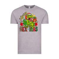 Vintage Zinc Merry Rexmas Vintage Tee - CowhideDigitalArt