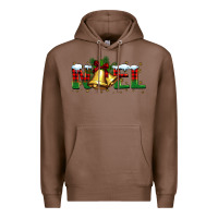 Chestnut noel Christmas bells Premium Hoodie - BarkalooDesign