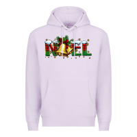 Lilac noel Christmas bells Premium Hoodie - BarkalooDesign