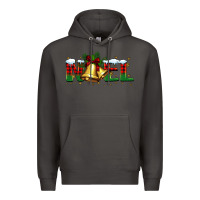 Smoke noel Christmas bells Premium Hoodie - BarkalooDesign