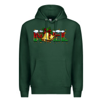 Sports Green noel Christmas bells Premium Hoodie - BarkalooDesign