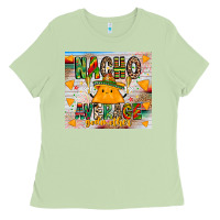 Matcha Nacho Average God mother Ladies Tee - CowhideDigitalArt
