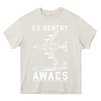 Cream e 3 sentry awacs plane gift Heavy Core Tee - DesigneFamous