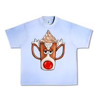 Grape Ice Coffee  Animal Urban Heavy Tee - CowhideDigitalArt