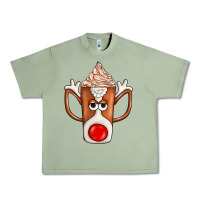 Oil Green Coffee  Animal Urban Heavy Tee - CowhideDigitalArt