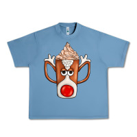 Pebble Blue Coffee  Animal Urban Heavy Tee - CowhideDigitalArt