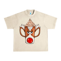 Sandshell Coffee  Animal Urban Heavy Tee - CowhideDigitalArt