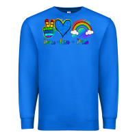 True Royal Peace Love Pride Premium Sweatshirt - Jasminsmagicworld