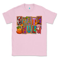 Bubblegum Pink Grateful Thanksgiving Classic Tee - FaDigitalArtStudio