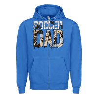 True Royal no background soccer dad Zipper Hoodie - Jasminsmagicworld