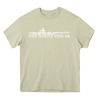 Mossy uss nimitz navy supercarrier aircraft carrier gift Heavy Core Tee - DesigneFamous