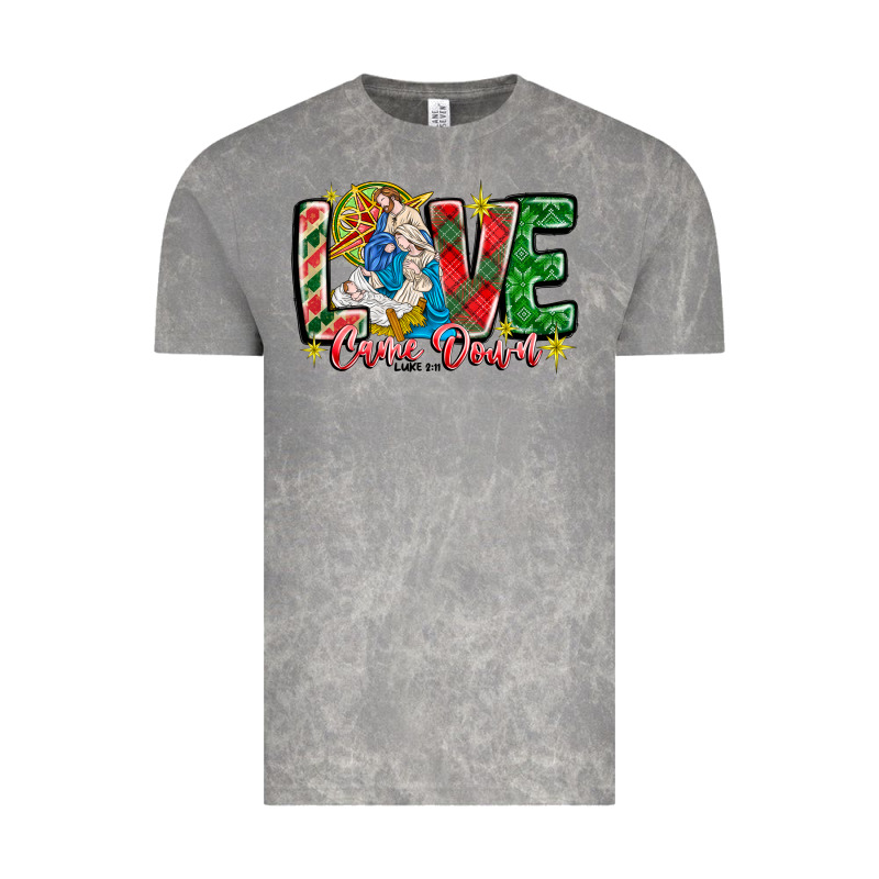 Love Came Down Vintage Tee by CowhideDigitalArt | Teevron