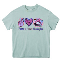 Arona Peace Love Hairstylist Heavy Core Tee - Jasminsmagicworld