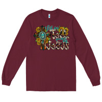 Burgundy let me tell you about my jesus Long Sleeve Tee - RacoonDesign