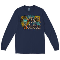 Navy let me tell you about my jesus Long Sleeve Tee - RacoonDesign