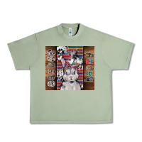 Oil Green happy easter Urban Heavy Tee - CowhideDigitalArt