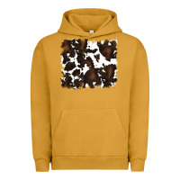 Pigment Peanut Butter cowhide Urban Hoodie - RanaPortraitStore
