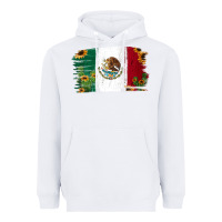 White Mexican Flag Cactus Sunflower Heavyweight Hoodie - Jasminsmagicworld