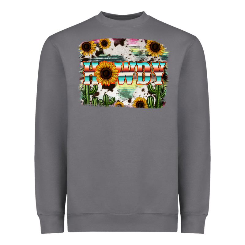 Howdy Serape And Sunflower Heavyweight Sweatshirt by RanaPortraitStore | Teevron