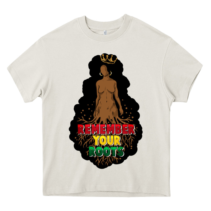 Remember Your Roots Heavy Core Tee by FaDigitalArtStudio | Teevron