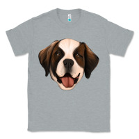 Heather Grey st bernard Classic Tee - Jasminsmagicworld