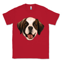 Red st bernard Classic Tee - Jasminsmagicworld