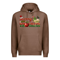 Chestnut merry teacher Premium Hoodie - BarkalooDesign