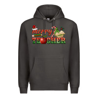Smoke merry teacher Premium Hoodie - BarkalooDesign