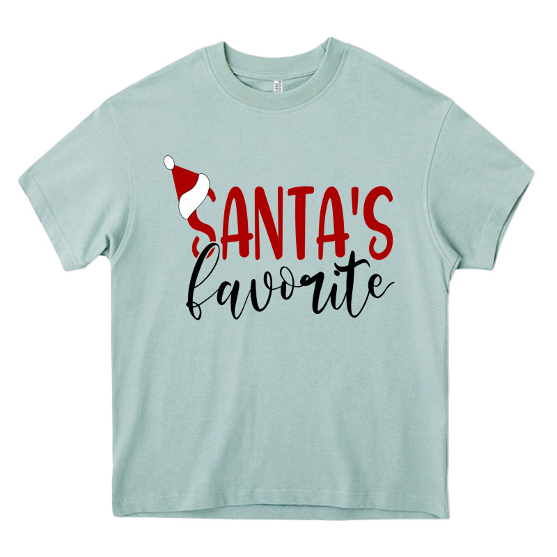 Santa's Favorite Ho Heavy Core Tee by DesigneFamous | Teevron