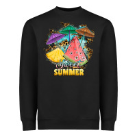 Black sweet summer watermelon pineapple fruits Heavyweight Sweatshirt - RanaPortraitStore