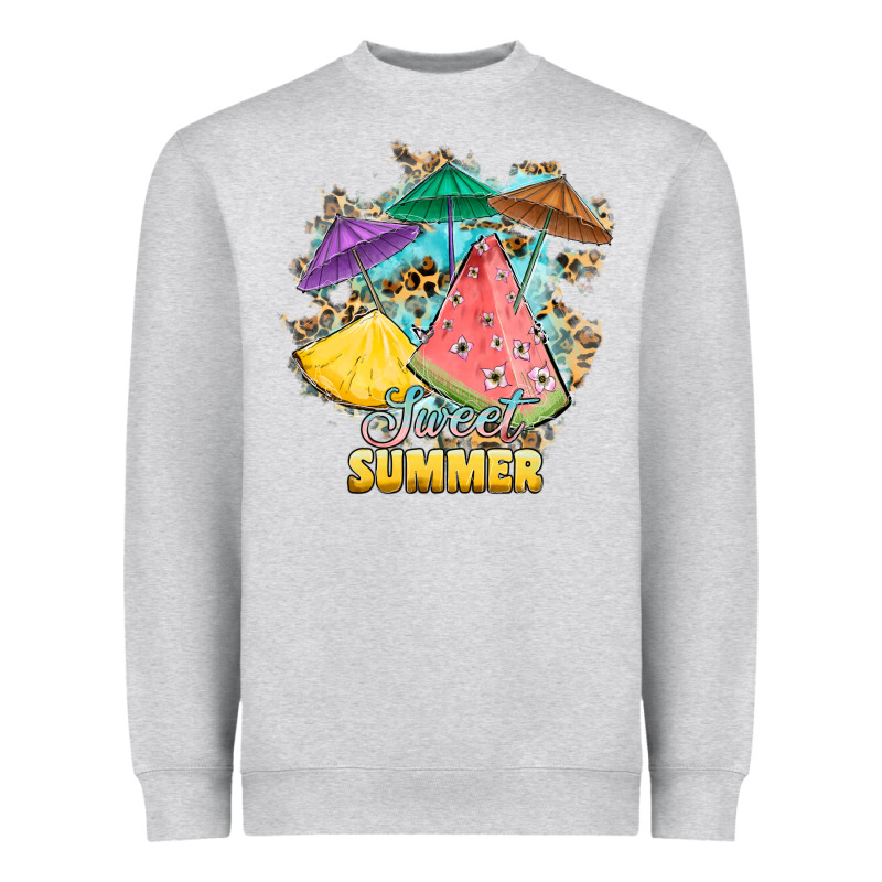 Sweet Summer Watermelon Pineapple Fruits Heavyweight Sweatshirt by RanaPortraitStore | Teevron