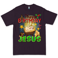 Plum happy birthday jesus Premium Tee - FaDigitalArtStudio