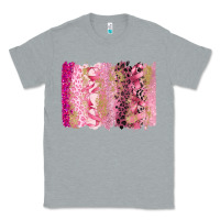 Heather Grey cancer brushstroke Classic Tee - FaDigitalArtStudio