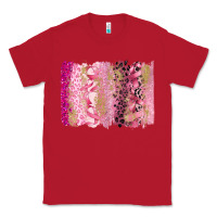 Red cancer brushstroke Classic Tee - FaDigitalArtStudio