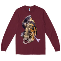 Burgundy Oscar Long Sleeve Tee - LillyAllenDesigns
