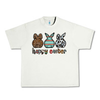Pistachio Happy Easter Urban Heavy Tee - CowhideDigitalArt