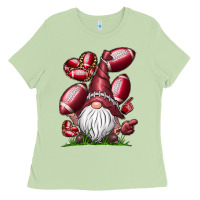 Matcha American Football Gnome Ladies Tee - CowhideDigitalArt