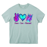 Arona Peace Love Mermaid Heavy Core Tee - Jasminsmagicworld