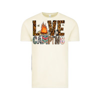 Vintage Arctic Love Camping Vintage Tee - CowhideDigitalArt