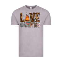 Vintage Zinc Love Camping Vintage Tee - CowhideDigitalArt