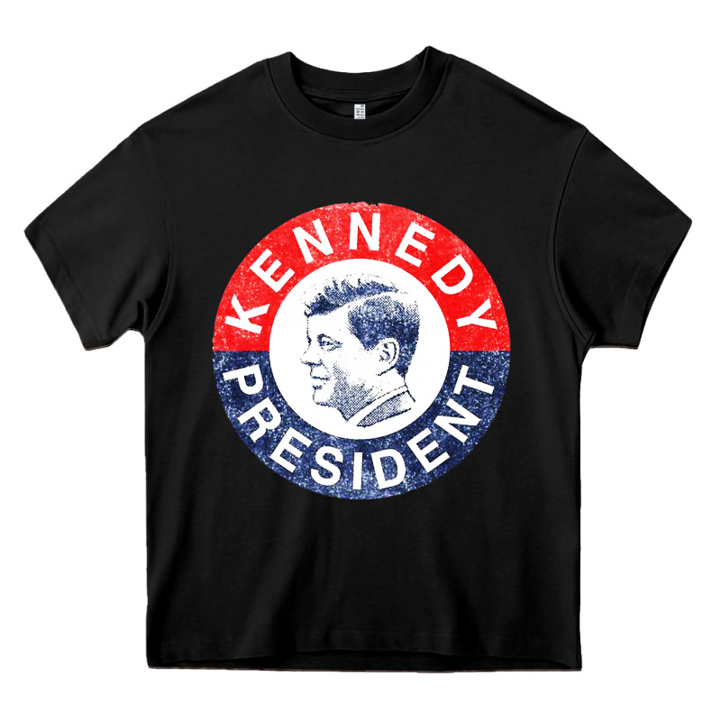 Vintage 1960 Kennedy For President Heavy Core Tee by DesigneFamous | Teevron