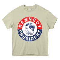 Mossy vintage 1960 kennedy for president Heavy Core Tee - DesigneFamous