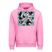 Fuchsia Pink cowhide glitter leather background Urban Hoodie - RanaPortraitStore