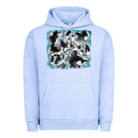 Pigment Grape Ice cowhide glitter leather background Urban Hoodie - RanaPortraitStore