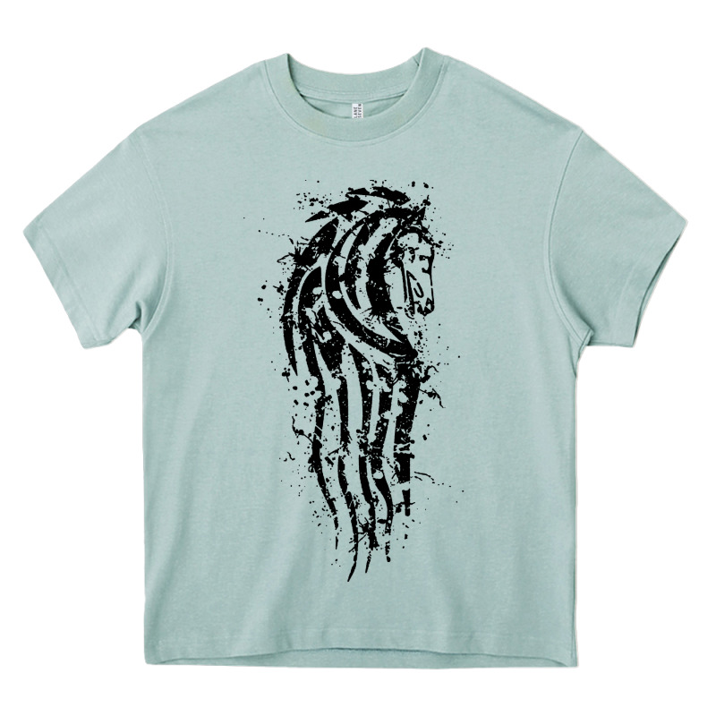 Horse Of Rohan Active Heavy Core Tee by DesigneFamous | Teevron