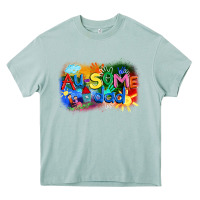 Arona Au-some dad Autism Heavy Core Tee - FaDigitalArtStudio